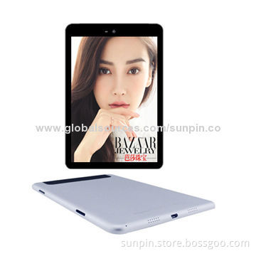 7.85 inch dual core Dual camera IPS Screen Android Tablet PC with HDMI wifi Bluetooth 3g sim card